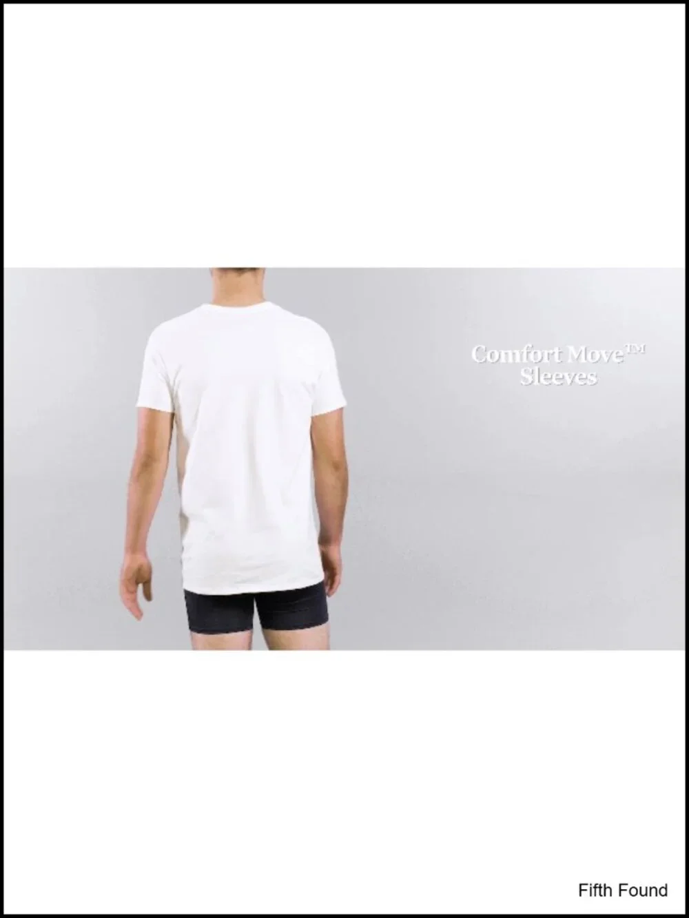 Men's V-Neck Undershirts 6 Pack Moisture Wicking Tag Free Cotton